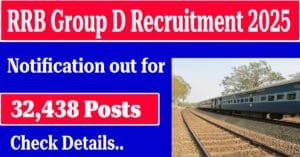 RRB Group D Recruitment 2025 Notification