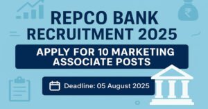 Repco Bank Marketing Associate Recruitment 2025 for 10 Posts