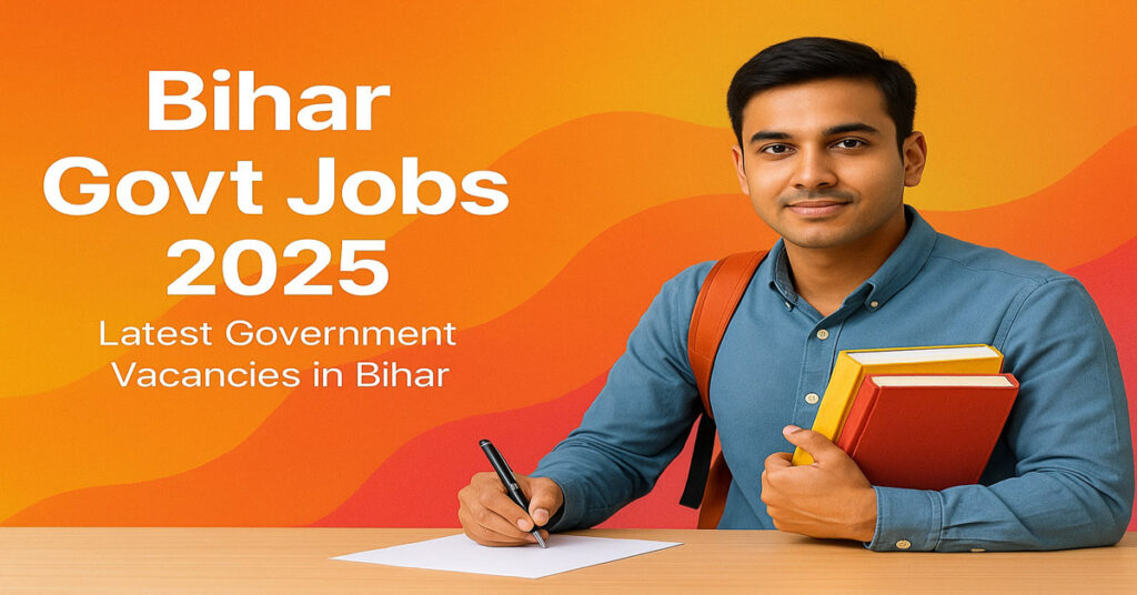 Bihar Govt Jobs 2025 Latest Bihar Job Vacancies Results Bihar Govt Jobs 2025