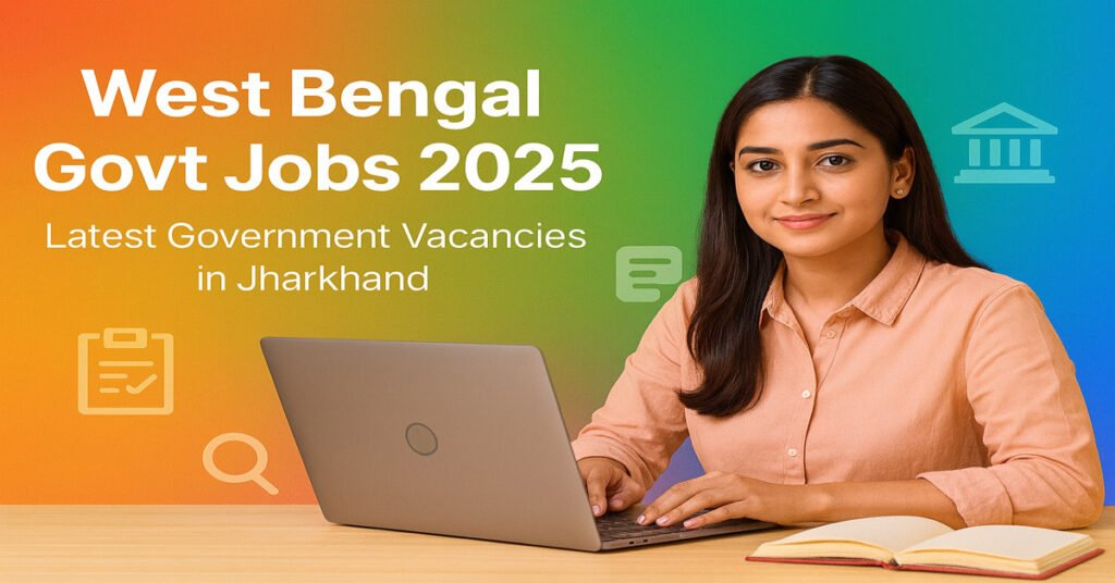 West Bengal Govt Jobs 2025 Latest Panchayat ICDS Health Recruitment Updates West Bengal Govt Jobs 2025