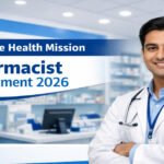 Delhi State Health Mission Pharmacist Recruitment 2026 featured image showing pharmacist job vacancies under PM ABHIM in Delhi