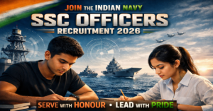 Indian Navy SSC Officers Recruitment 2026  Apply Online Jan 2027