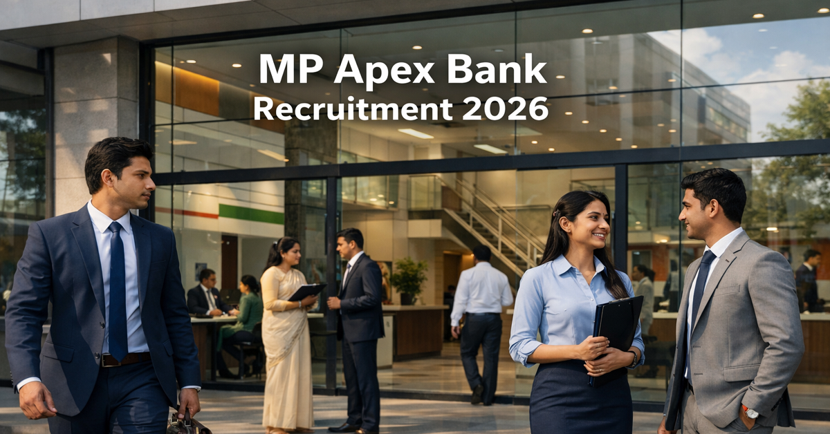 Read more about the article MP Apex Bank Recruitment 2026 – Apply Online for 1763 Computer Operator & Society Manager Posts