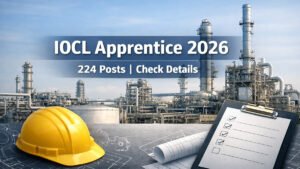 IOCL Barauni Refinery Apprentice Recruitment 2026 notification featured image