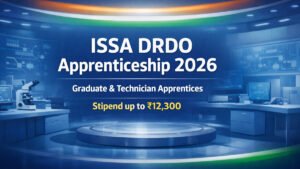 ISSA DRDO Apprenticeship 2026 recruitment notification featured image