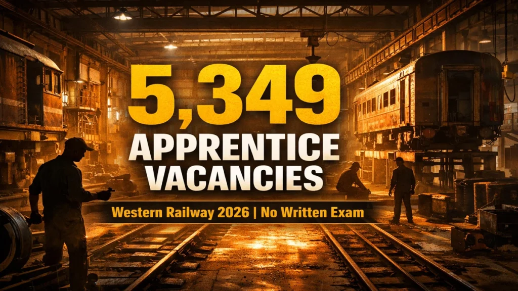 RRC Western Railway Apprentice Recruitment 2026