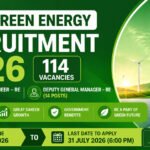 NTPC Green Energy Recruitment 2026 featured image for 114 Assistant Engineer and Deputy General Manager vacancies apply online from 11 July to 31 July 2026