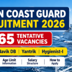 Indian Coast Guard Recruitment 2026  365 Vacancies for Navik GD Navik DB Yantrik and Hygienist I
